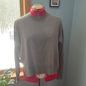 Gray Crew Neck Sweater